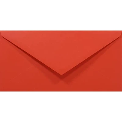 Abbildung von Netuno 100 Umschläge Rot DIN lang 110x220 mm 80g Rainbow rote Briefumschläge Spitzklappe ohne Fenster Briefhüllen bunt für Einladungs Karten Geburtstagskarten Weihnachtskarten farbige Briefkuverts DL