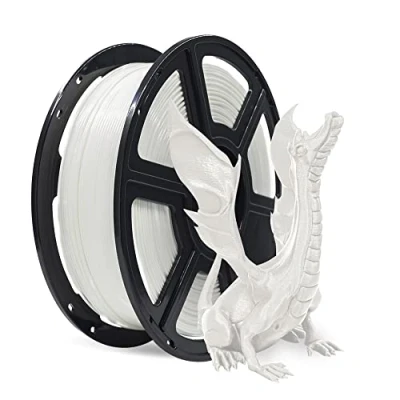 Abbildung von FLASHFORGE PLA 3D Druck Filament, 1,75 mm und 1 kg Spule für die Creator Serie (weiß)