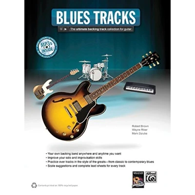 Abbildung von Blues Guitar Tracks: The Ultimate Backing Track Collection for (Book / MP3 CD)
