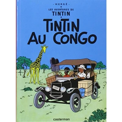 Abbildung von Tintin au Congo / Mini Fac simile Black and White