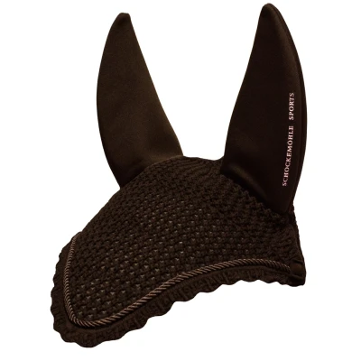 Abbildung von Schockemöhle Fliegenhaube Air Silent Chocolate Warmblut