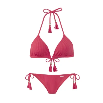 Abbildung von Elbsand Triangel Bikini, aus trendiger Rippware