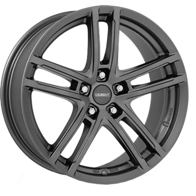 Abbildung von DEZENT 5 loch 16Zoll 100mm Alufelge TZ graphite graphit matt TTZO6GA35E Felge