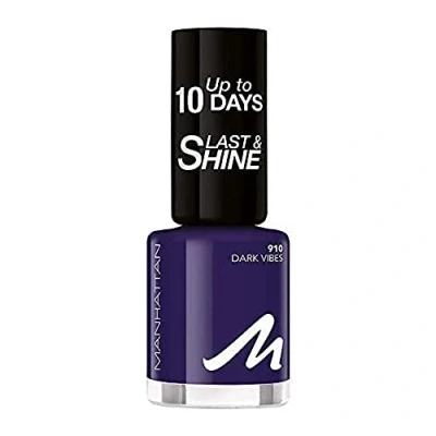 Abbildung von Manhattan Last und Shine Nagellack, Nr.910 Dark Vibes, 1er Pack (1 X 10 ml)