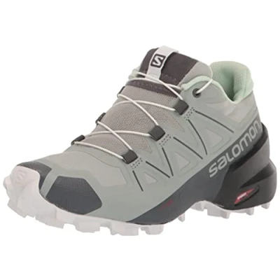 Abbildung von Salomon Speedcross 5 Damen Trail Running Schuhe, Grip, Stabilität, Passform, Wrought Iron, 38 2/3