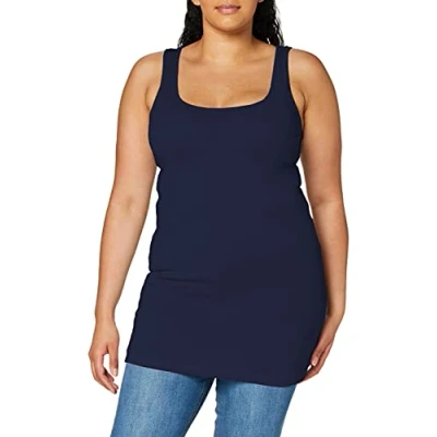 Abbildung von VERO MODA Damen Tank Top VMMaxi My Soft Long Basic Damentop 10185110 Black iris XXL