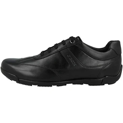 Abbildung von Geox Herren U Edgware A Sneaker, Schwarz, 43 EU
