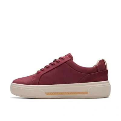 Abbildung von Clarks Hollyhock WALK Sneaker low, Damen, Größe: 41, Burgundy Schuhe