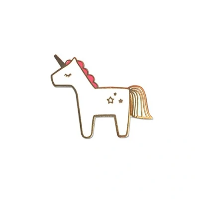 Abbildung von Einhorn Anstecker Kleine Geschenke für Adventskalender Brosche Pin Geschenk Idee Mädchen