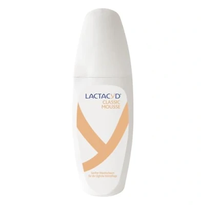 Abbildung von Lactacyd® Classic Mousse Sanfter Waschschaum Mit angepasstem pH Wert und natürlicher L Milchsäure Klinisch geprüft &amp; bestätigt 150 ml