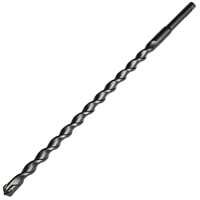 Abbildung von AERZETIX C49369 SDS PLUS Betonbohrer Bohrer für Beton/Ziegel/Stein Ø14mm 350mm Zylinderschaft in Stahl Metall Silber Farbe
