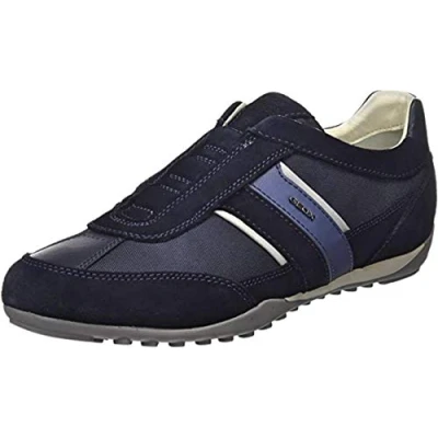 Abbildung von Geox Herren U Wells A Sneaker, Navy, 39 EU