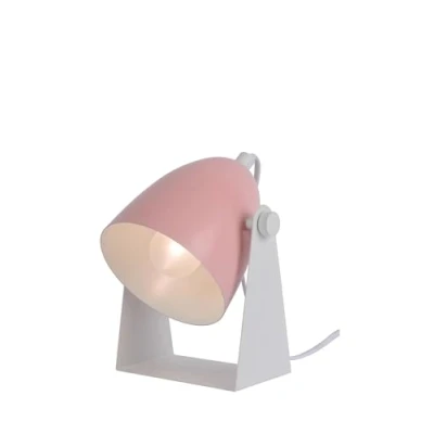 Abbildung von Tischleuchte Chago aus Metall, rosa