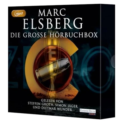 Abbildung von Die große Hörbuchbox C Celsius Der Fall des Präsidenten Gier Helix Zero Blackout Black Hole: Alle Thriller von Marc Elsberg in einer Box