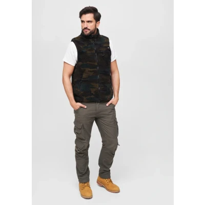 Abbildung von Brandit Weste, Herren, Größe: XL, Woodland