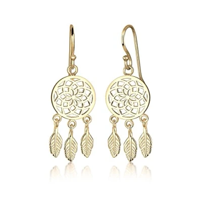 Abbildung von Elli BOHO Festival Ohrringe, Damen, Größe: One Size, Gold