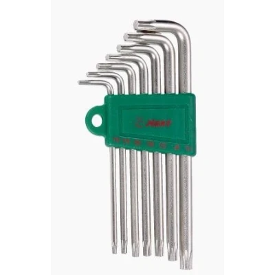 Abbildung von Stiftschlüsselsatz TORX HANS 7 Stück (T10 T40)