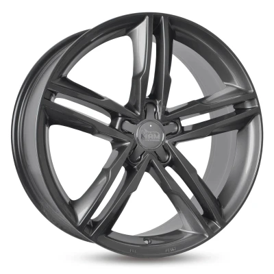 Abbildung von MAM 5 loch 19Zoll 112mm Alufelge A1 Palladium lackiert MAMA18019511242PP Felge
