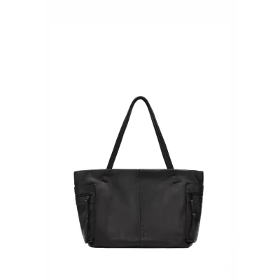 Abbildung von Liebeskind Berlin Women&#039;s L Hera Sheep Natural Shopper, Black