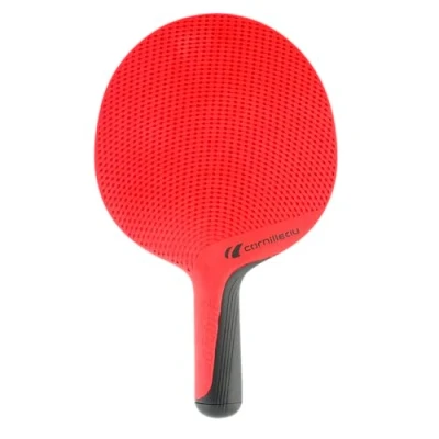 Abbildung von Cornilleau Softbat Outdoor Tischtennisschläger Schlag und wetterfest Einfach zu Spielen Rot