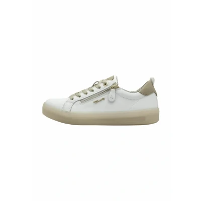 Abbildung von Tamaris Comfort Sneaker low, Damen, Größe: 36, White beige Schuhe