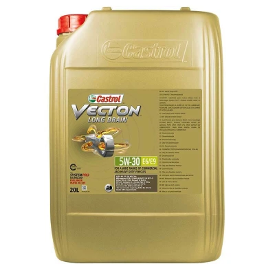 Abbildung von Castrol Vecton Long Drain E6/E9 5W 30 20l Motoröl 1605DD MERCEDES BENZ: Vito Minibus, Sprinter 3.5 T V Class, IVECO: DAILY 3 Kasten/Kombi