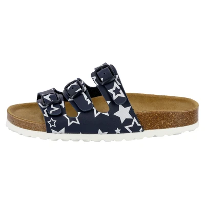 Abbildung von Lico Unisex Kinder Bioline Star Pantoletten, Marine Weiß, 31 EU