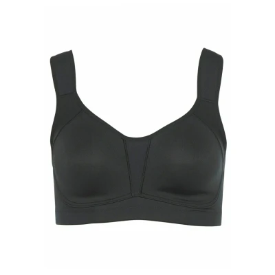 Abbildung von Lascana Active Sportbh mit starker Stützkraft, Damen, Größe: 75E, Schwarz