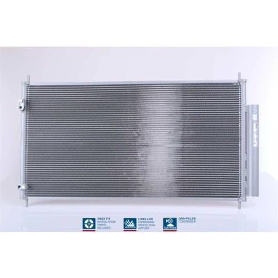 Abbildung von NISSENS 940446 Klimakondensator mit Trockner Aluminium 707 R 134a HONDA: CIVIC 9, 9 Tourer