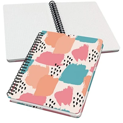 Abbildung von SIGEL JN610 Spiralblock Notizblock Bullet Journal Jolie, ca. A5, Dot Lineatur, 100 g/m², 120 Seiten, vegan, aus nachhaltigem Papier hergestellt