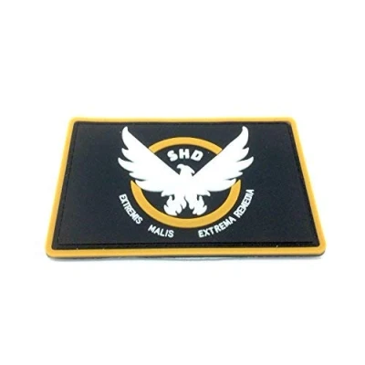 Abbildung von The Division SHD Extremis Malis Extrema Remedia PVC Airsoft Paintball Klettverschluss Flecken Kader Patch