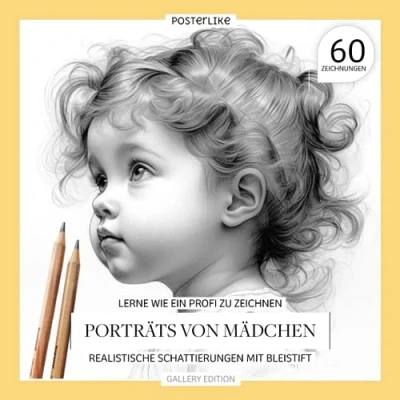 Abbildung von Lerne wie ein Profi zu Zeichnen Porträts von Mädchen: Realistische Schattierungen mit Bleistift (Kunst in deinen Händen: und Farbe realistischen Porträts)