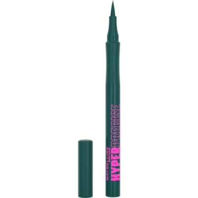 Abbildung von Maybelline New York Eyeliner, Hyper Precise Allday Liner, Wisch und wasserfest, Ultra dünne Spitze für kunstvolle Liner Looks, Nr. 112 Emerald Green