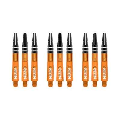 Abbildung von RED DRAGON Nitrotech Kurzschaft Orange 3 Sets pro Packung (9 Stäbe insgesamt)