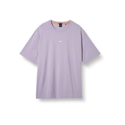 Abbildung von BOSS Tchup Tshirt basic, Herren, Größe: XL, Open purple