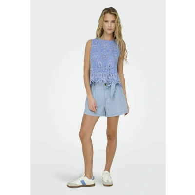Abbildung von ONLY Charis LIFE HW CC WVN Jeans Shorts, Damen, Größe: XS, Light blue denim