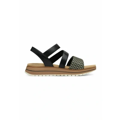 Abbildung von Marco Tozzi Keilsandalette, Damen, Größe: 38, Black comb Schuhe