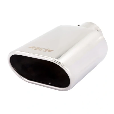 Abbildung von Simoni Racing TRX/16 Auspuffblende 140, 80mm oval, gerade Edelstahl 240mm