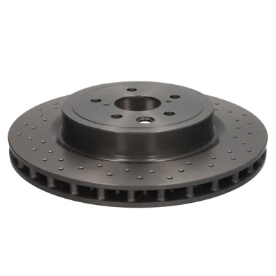 Abbildung von BREMBO COATED DISC LINE 09.A301.11 Bremsscheibe 345 28 5 gelocht/innenbel. beschichtet hochgekohlt LEXUS: IS 2