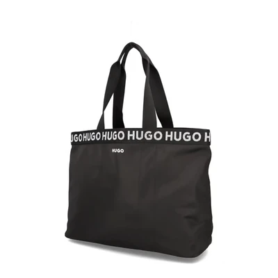 Abbildung von HUGO Becky TOTE Shopping Bag, Damen, Größe: One Size, Black