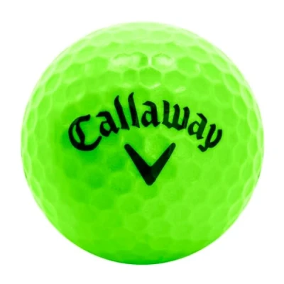 Abbildung von Callaway HX Soft FLITE Schaumstoff Golfbälle, Grün, 9 Stück, Weicher Übungsball