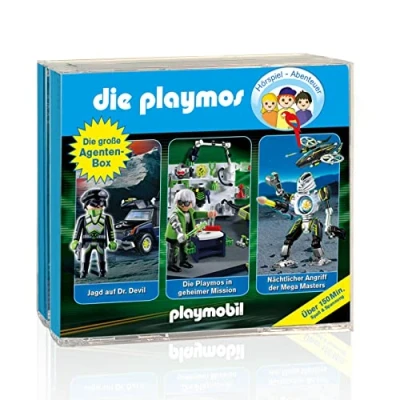 Abbildung von Die Playmos große Agentenbox (Original Playmobil Hörspiele)