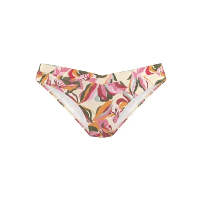 Abbildung von s.Oliver Bikinihose, Damen, Größe: 36, Creme bedruckt