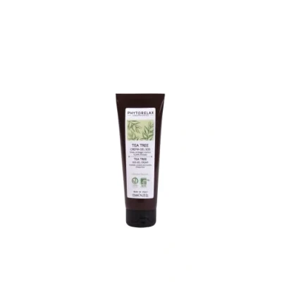 Abbildung von Phytorelax Vegan &amp; Organic TEA TREE SOS GEL Cream Feuchtigkeitspflege, Größe: 125 ml,