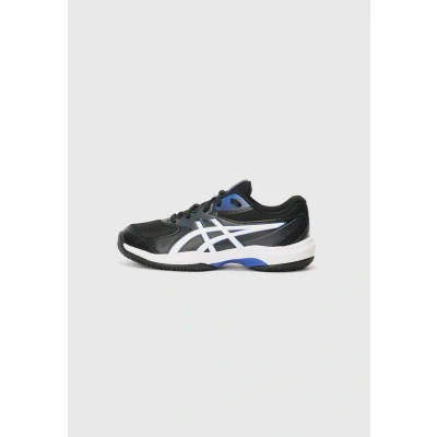 Abbildung von Asics GEL GAME 10 Unisex Multicourt Tennisschuh für Kinder, Größe: 35.5, Black/white Schuhe