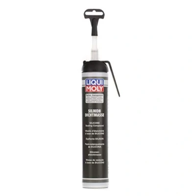 Abbildung von LIQUI MOLY Silikondichtmasse transparent 200 ml Karosserieschutz Dichtstoff Unterbodenschutz Art. Nr.: 6184