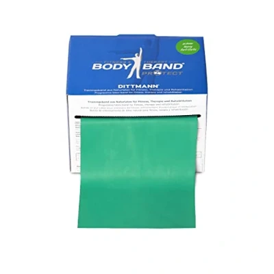 Abbildung von DITTMANN Body Band 25 m grün (stark) Trainingsband