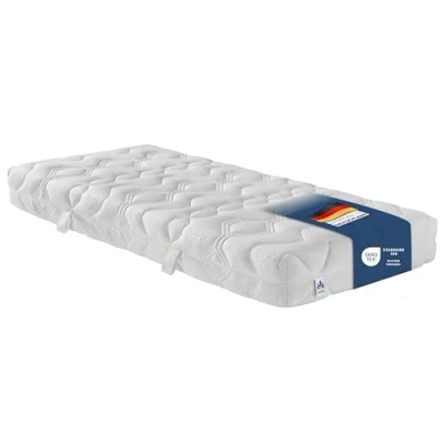 Abbildung von Irisette Lotus orthopädische 7 Zonen Komfortschaummatratze, Härtegrad 3 (mittelfest), 90 x 200 cm, Öko Tex Zertifiziert, produziert nach deutschem Qualitätsstandard