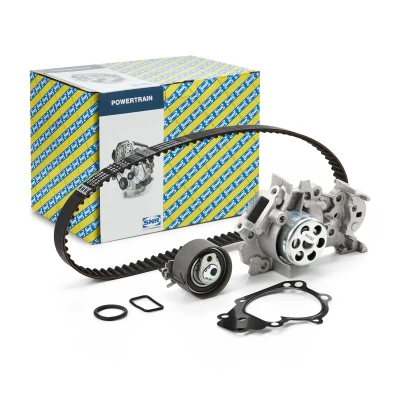 Abbildung von SNR KDP455.460 Wasserpumpe + Zahnriemensatz RENAULT: CLIO 3, 2, TWINGO DACIA: SANDERO I, LOGAN MCV NISSAN: Kubistar Van