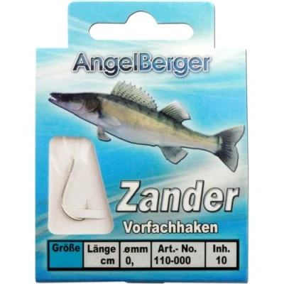 Abbildung von Angel Berger Vorfachhaken gebundene Haken (Zander, Gr.2/0 0.30mm)
